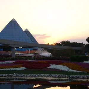 Epcot Sunset