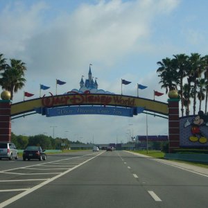 Entrance WDW