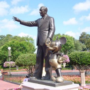 Walt and Mickey