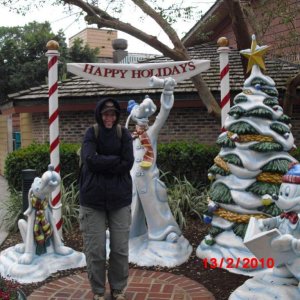 downtown disney (restliche weihnachtsdeko)
"ist das kalt heute" (10grad!)