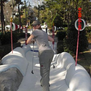 winter summer land mini golf
"abfahrt"