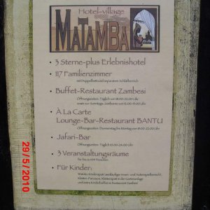 phantasialand
matamba beschreibung