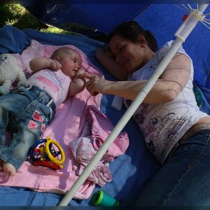 Mama und Baby ... und Yeti ;)
