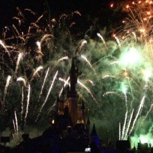 St. Patrick´s Feuerwerk