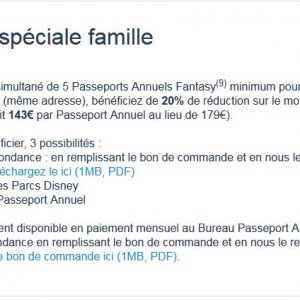 Familienangebot Jahreskarte