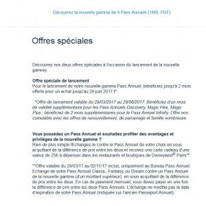 offres spéciales