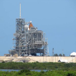 Kennedy Space Center am 13. Mai 2010