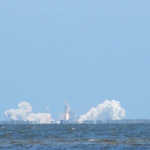 Space Shuttle Start am 14.05.2010