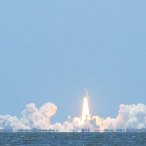 Space Shuttle Start am 14.05.2010