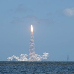 Space Shuttle Start am 14.05.2010