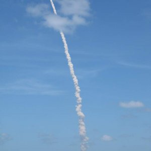 Space Shuttle Start am 14.05.2010