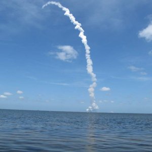 Space Shuttle Start am 14.05.2010