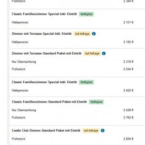 DLH Zimmer bei Dertour