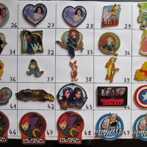 Pins 26 bis 50