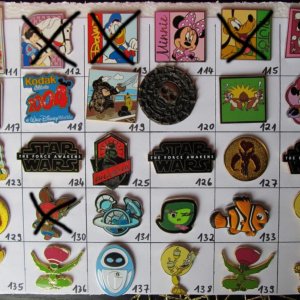 Pins 111 bis 140