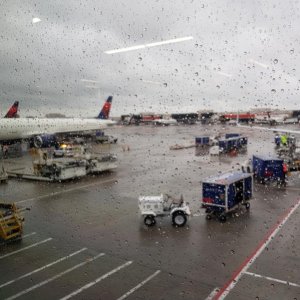 Ankunft in Atlanta