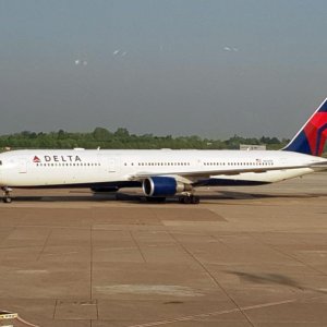 unser Flieger von Düsseldorf nach Atlanta