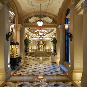Flur im Venetian Hotel