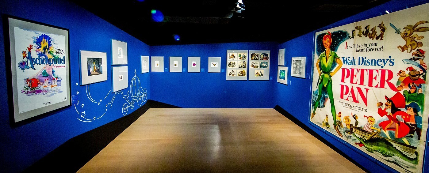 The Sound of Disney Ausstellung widmet sich den Filmen Aschenputtel und Peter Pan