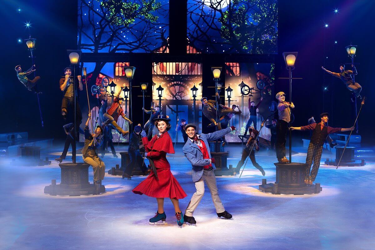 Mary Poppins Szene bei Disney on Ice