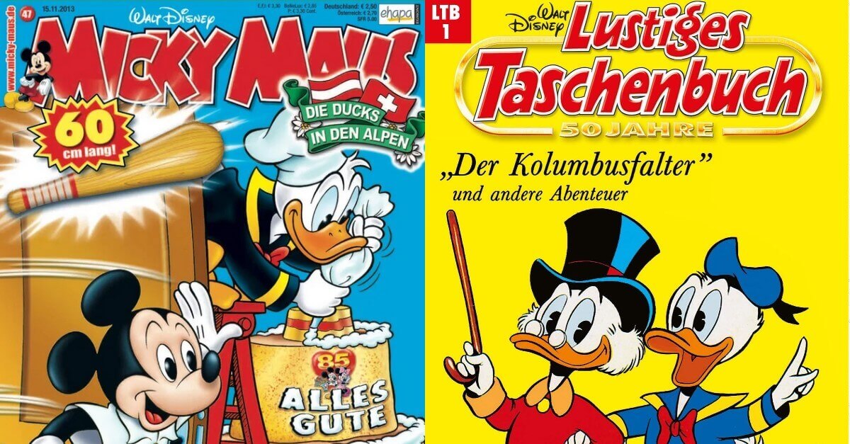 Disney Comics in Deutschland: Micky Maus Magazin & Lustiges Taschenbuch