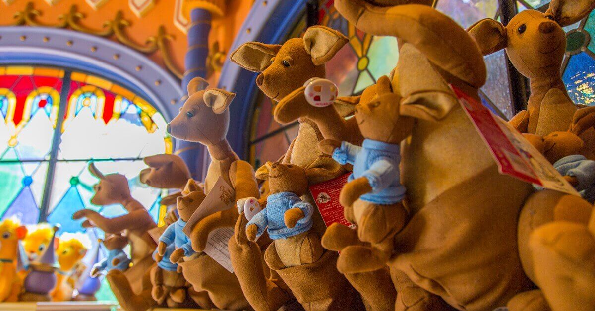Disney Stofftiere für Kinder: Kanga und Ruh aus Winnie Puuh