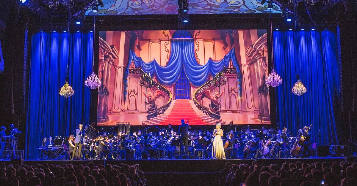 Beauty & the Beast bei Disney in Concert