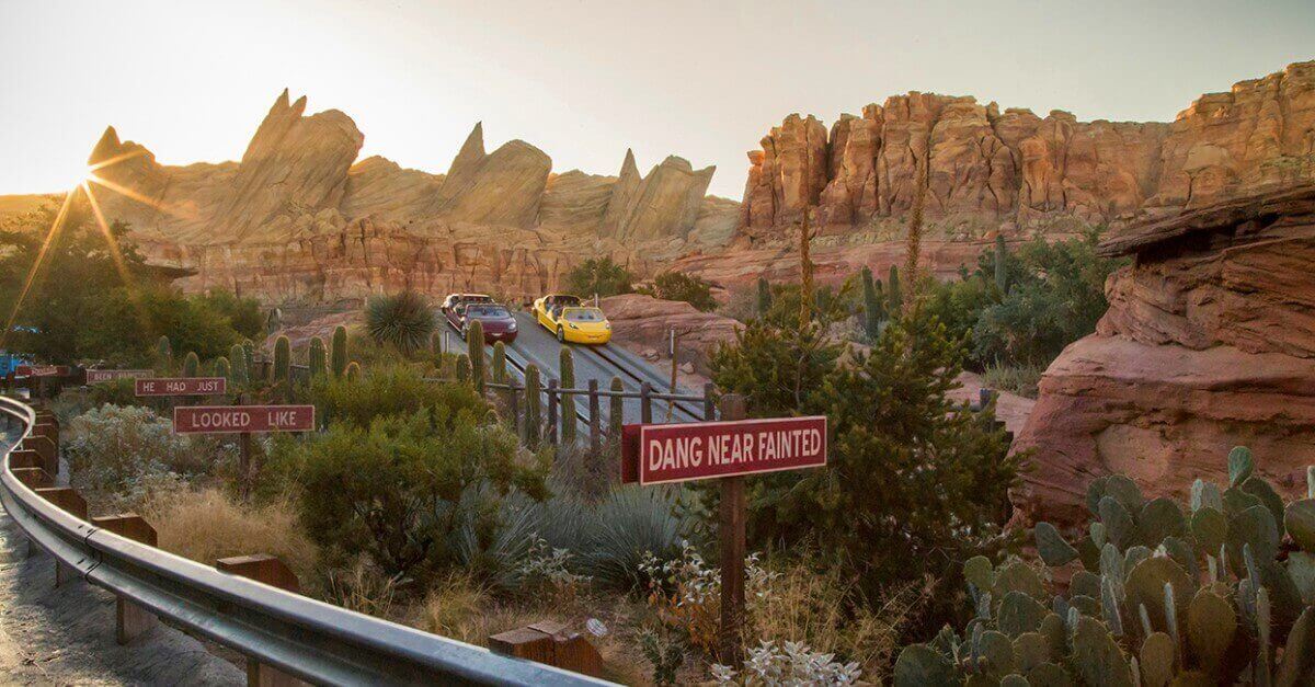 Radiator Springs Racers in Disney's California Adventure Park