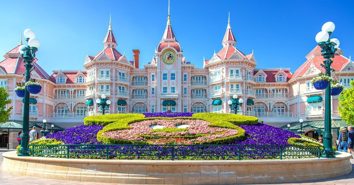 Disneyland Hotel - am Eingang zum Disneyland Park