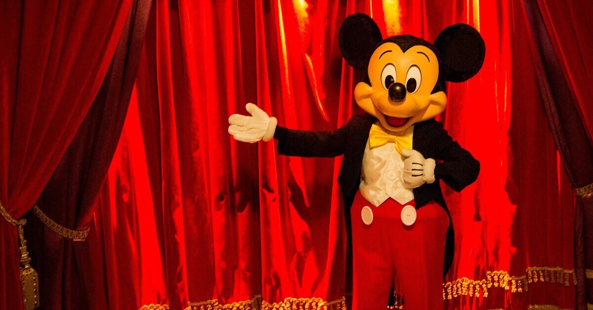 In Disneyland Paris kannst Du Mickey Mouse treffen