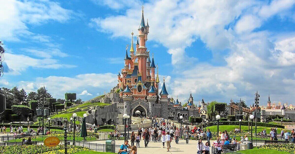 Das Sleeping Beauty Castle im Disneyland Park
