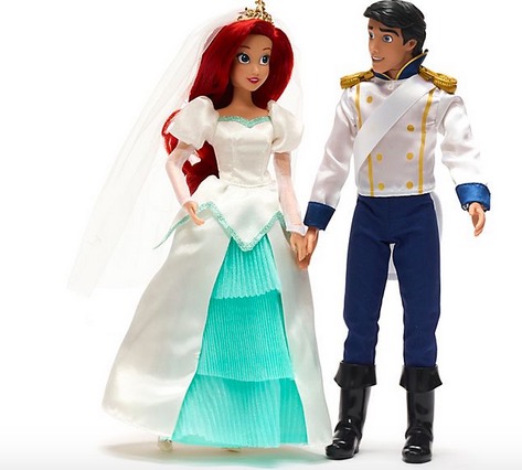 12" Ariel &amp; Eric Wedding Dolls - €35 - 01/2019