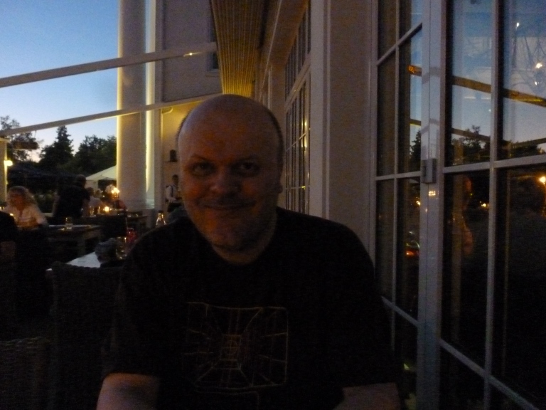 Dan Dreiberg auf der Bell Rock Terasse
