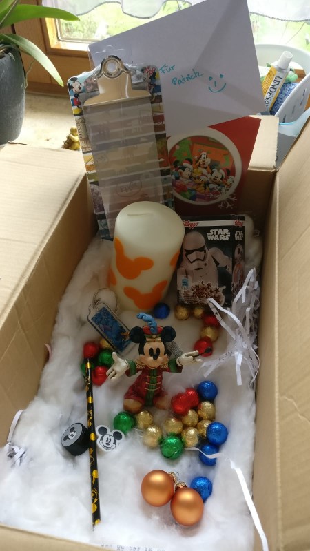 Geschenke ausgepackt