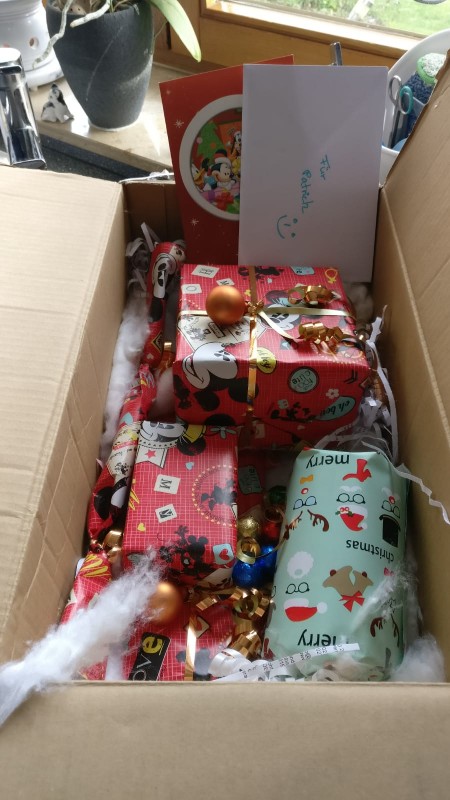 Geschenke eingepackt